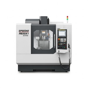 Centre d'usinage CNC vertical Brother SPEEDIO R650X1 BT30, changement d'outil rapide et efficace, emplacement compact, double précision - Product Image 4