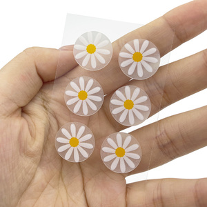 Parche de acné hidrocoloide <span class=keywords><strong>con</strong></span> forma de flor colorida personalizada, apósitos autoadhesivos para heridas <span class=keywords><strong>con</strong></span> etiqueta privada para la cara - Product Image 3