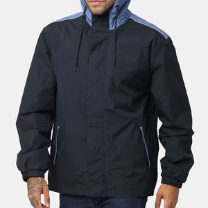 Veste coupe-vent longue, longueur allongée, couvrant les hanches, protection supplémentaire, sports de plein air, mode urbaine, streetwear, style décontracté quotidien - Product Image 4