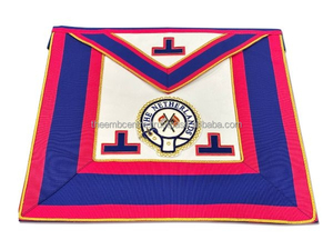 Mark Provincial Regalia Elegant Embroidery Apron Adjustable Waist Strap Durable <b>Material</b> Manufacturer Supply - Product Image 5