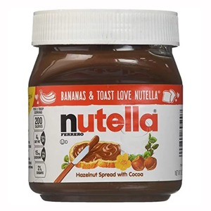 Nutella Crème de chocolat et de noisettes, onctueuse et délicieuse, pour le petit-déjeuner et les desserts, à utiliser à la maison, au café ou en boutique - Product Image 4