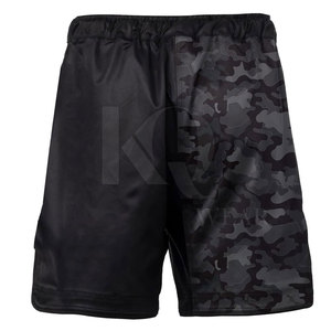 กางเกงขาสั้นผู้ชาย MMA เอวยางยืด น้ำหนักเบา แห้งเร็ว ยืดหยุ่น สวมใส่สบาย ทนทาน สำหรับการฝึกซ้อมและการออกกำลังกายแบบกราปลิง - Product Image 2