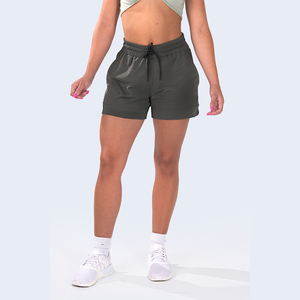 Vente en gros de shorts décontractés pour femmes personnalisés de haute qualité imperméables Yoga Running Performance respirant Activewear Taille élastique - Product Image 1