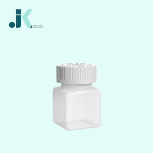 Fournisseur du Vietnam Prix compétitif Récipients en plastique HDPE 30 ml Carré à l'épreuve des enfants OEM/ODM 28 mm Transparent M0783 - Product Image 2