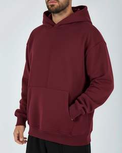 Sweat à capuche pour homme de haute qualité 100% coton Fabriqué Streetwear Anti-rétrécissement Sweats à capuche pour homme en vente à bas prix - Product Image 1