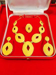 Fabricant indien exporté en vrac de bijoux de mode africaine de style vintage pour femmes Zircon Charms Choker Chaînes en alliage pour cadeau - Product Image 2