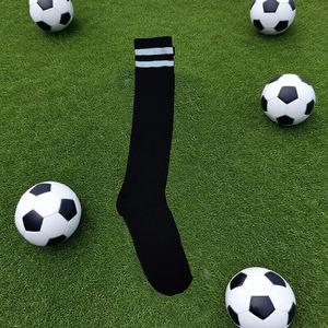 New Design Eco-friendly <b>Soft</b> Long Soccer <b>Socks</b> for Athletic Running Football Training - Product Image 5