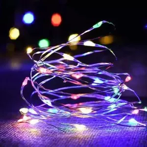 High Quality Cheap Price Holiday Lighting Outdoor Waterproof5m50d 10m100d Solar Christmas Tree Light LED String Light