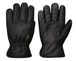 Gants de sécurité personnalisés en cuir de mouton rayés pour hommes, longueur poignet, haute qualité, doublure en coton respirant, détection des aiguilles, quatre doigts - Product Image 1