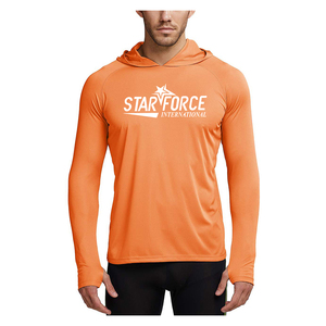 Outdoor Performance 100% Polyester Chemise de pêche Logo personnalisé en gros Protection UPF 50 + - Product Image 3