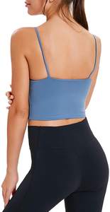 Low Moq Custom Logo <b>Printed</b> High Support Strapless Gym Bra For Women Custom 100%Polyester Four-Way Stretch Rib Fitness Clothing - Product Image 5