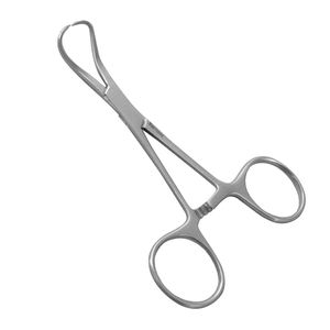 Pince à serviettes Ortho Genix en acier inoxydable OG-44 avec clip pour usage hospitalier et tube/câble - Product Image 6