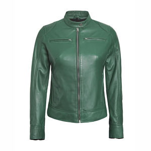 Chaquetas de Cuero para Mujer de Alta Calidad, Fabricadas Profesionalmente, Gran Demanda, Cantidad al por Mayor, Ropa de Calle Cómoda en Venta - Product Image 1