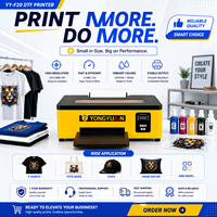 Machine DTF portable A4 YY-F20, imprimante textile DIY pour sacs en toile, sweats à capuche, vêtements de sport, personnalisation, prête à être expédiée