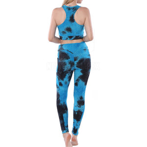 Nouvel arrivage d'entraînement sur mesure Ensemble de yoga pour femmes Meilleur prix quantité minimale de commande bas Ensemble pour femmes en matériau solide à vendre - Product Image 3