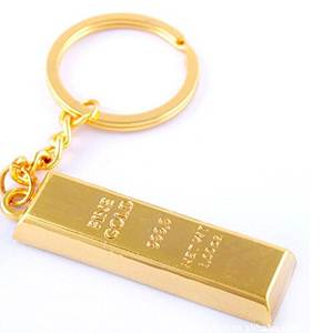 LLavero de latón dorado pulido brillante, productos náuticos para llaves de coche y bicicleta, anillos de calidad estándar, diseños personalizados disponibles - Product Image 4