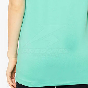 Venta al por mayor cómodo personalizado OEM servicio mujer Camiseta estilo único ropa casual camiseta para mujer - Product Image 4
