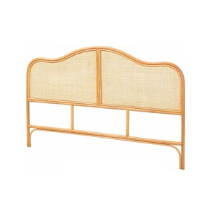Cabecero de Cama Inflable Tejido a Mano con Arco de Ratán Natural, Estilo Rústico, Tamaño King, Decoración de Muebles para Dormitorio, Vietnam - Product Image 2