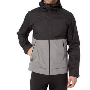 Chaqueta cortavientos ligera para hombre Jaet invierno tela de lona resistente al agua cuello con capucha dobladillo ajustable-para deportes al aire libre senderismo - Product Image 6