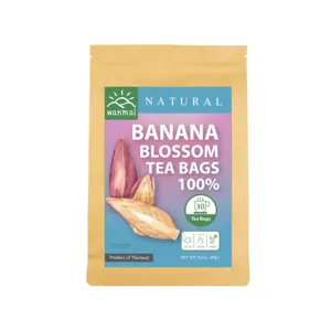 WANMAI29 Bananen blüten tee unterstützt vegane und ketogene Diäten 100% echtes Kraut im Kraft-Steeping-Beutel
