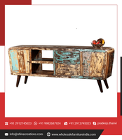 Muebles de sala de estar de madera recuperada de estilo de diseño moderno personalizado de alta calidad muebles indios hechos a mano sólidos para el hogar