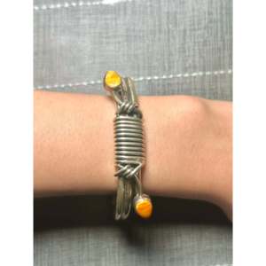 Emer Thompson Spiny Oyster & Sterling <b>Silver</b> Fashion <b>Cuff</b> <b>Bracelet</b> - Product Image 5