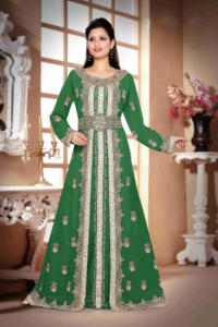 Modern <b>Moroccan</b> Islamic Kaftan for Women Long Floor-Length Beach <b>Dress</b> with Breathable Long Sleeves ODM Supply - Product Image 2