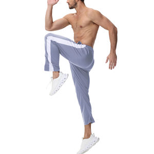 Men's Pants Regular Solid Color Cotton Customized Color Spring Autumn Straight Casual Washed <b>Joggers</b> Fitness Sweatpants - Product Image 6