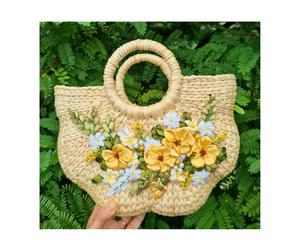 Meilleure vente sac jacinthe d'eau à la mode Style Vintage haute qualité prix le moins cher artisanat - Product Image 1