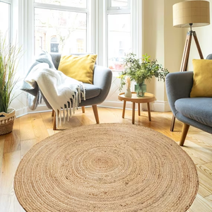 Tapis tissé à la main en jute naturel pour salon chambre couloir chambre hôtel et bureau hôtel tapis noué à la main en gros - Product Image 1