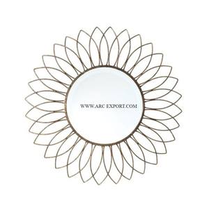 Hot Selling Custom Shape Wall <b>Mirror</b> for <b>Bathroom</b> Metal Sustainable Quality Modern Wall <b>Mirror</b> Frame Hotel and Home Usage - Product Image 6