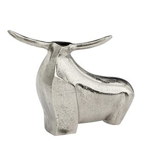 Nouveau design de décoration d'intérieur Sculptures d'oiseaux en aluminium fini nickel Vente à chaud Fabricant indien Ornement Matériau métallique - Product Image 4