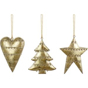 Ornement de Noël en fer forgé vintage avec design personnalisé pour la décoration de Noël à la maison - Product Image 3