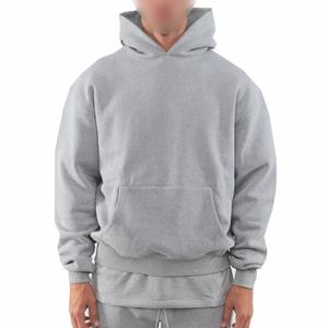 Sweat-shirts à capuche unisexes en coton mélangé avec impression en relief, style streetwear, confortables, pour hommes, avec services OEM - Product Image 2