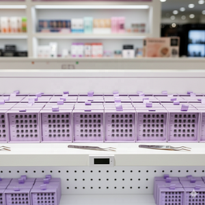 थोक झूठी प्रतिक्रिया समूहों की किट diy लैश क्लस्टर कस्टम लोगो व्यक्तिगत पलक एक्सटेंशन क्लस्टर किट थोक - Product Image 2