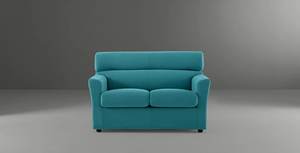 Canapé sectionnel 2 places en tissu, design linéaire moderne, minimaliste, confortable et pratique pour les petits appartements - Product Image 3