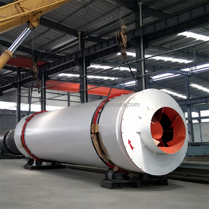 Sécheur rotatif à tambour à trois passages à fonctionnement continu, haute efficacité thermique, machine de séchage de la biomasse et du béton, huile/<span class=keywords><strong>gaz</strong></span>/électricité - Product Image 5