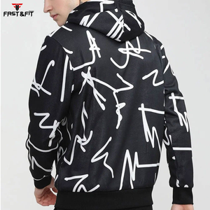 Pull à capuche pour hommes sur mesure Style de mode de rue vêtements d'hiver 100% coton avec design brodé nouveau design populaire - Product Image 3