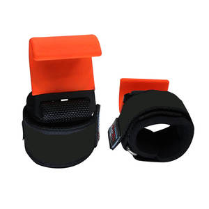 Ganchos de Levantamiento de Pesas Duraderos con Soporte para Muñeca para Entrenamiento de Gimnasio - Product Image 3