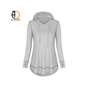 เสื้อมีฮู้ดและสเวตเตอร์มีฮู้ดลายทางแฟชั่นสำหรับผู้หญิงเสื้อผ้าฤดูใบไม้ร่วงแนวสตรีท - Product Image 5