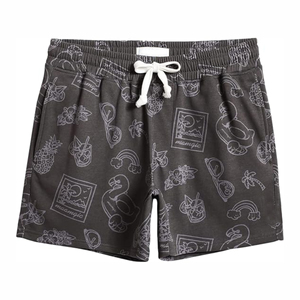 กางเกงขาสั้นของผู้ชาย2025ขายาวกางเกงขาสั้นแนวสตรีทฮิปฮอปแบบปรับแต่งได้ - Product Image 3