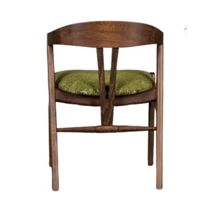 Chaises de jardin en teck de haute qualité avec assise en mousse moelleuse, empilables et écologiques pour restaurants et villas en plein air - Product Image 5