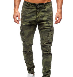 2025 Custom <b>Men's</b> Outdoor Street Wear <b>Baggy</b> <b>Cargo</b> Pants High Quality Solid Colors Knitted <b>Cargo</b> Pants Casual Style OEM - Product Image 1