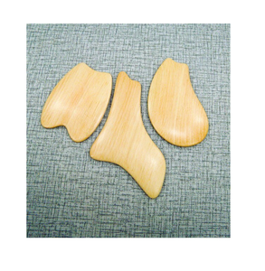 เครื่องนวดหน้าไม้กัวซาเครื่องนวดยกกระชับใบหน้าเครื่องมือดูแลร่างกายและคอ - Product Image 1