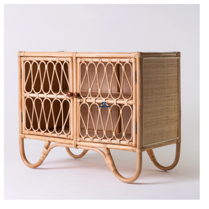 Mobilier de luxe au design unique pour enfants placards modernes petit buffet en rotin meuble pour enfants fabriqué au Vietnam - Product Image 6