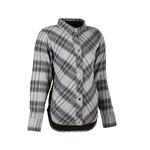 Camisa Casual de Motociclista para Hombre, Diseño a Cuadros Negro Real, Resistente al Fuego, con Botones, Chaqueta de Montar Ignífuga, Prenda Superior de Seguridad - Product Image 5