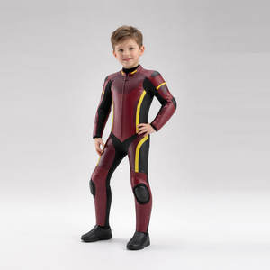Combinaison de course de moto pour enfants, tenue de protection complète, équipement de moto léger, durable et confortable pour les aventures en plein air - Product Image 5