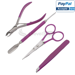 Fine Quality 7-Piece Stainless Steel Professional Portable Nail Nipper Cuticle Pusher <b>Kit</b> Wide Jaw Opening Durable Design for - Product Image 4
