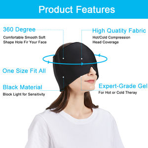 Produtos mais vendidos 2024 Compressa fria personalizada Headache Relief Cap <span class=keywords><strong>Sinus</strong></span> Stress - Product Image 5