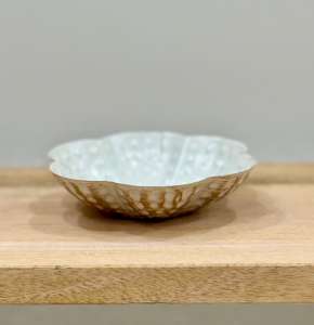 Tazón de vela de hierro con acabado blanco para relleno de cera, tarro decorativo Premium para centro de mesa de casa y uso de regalo - Product Image 5